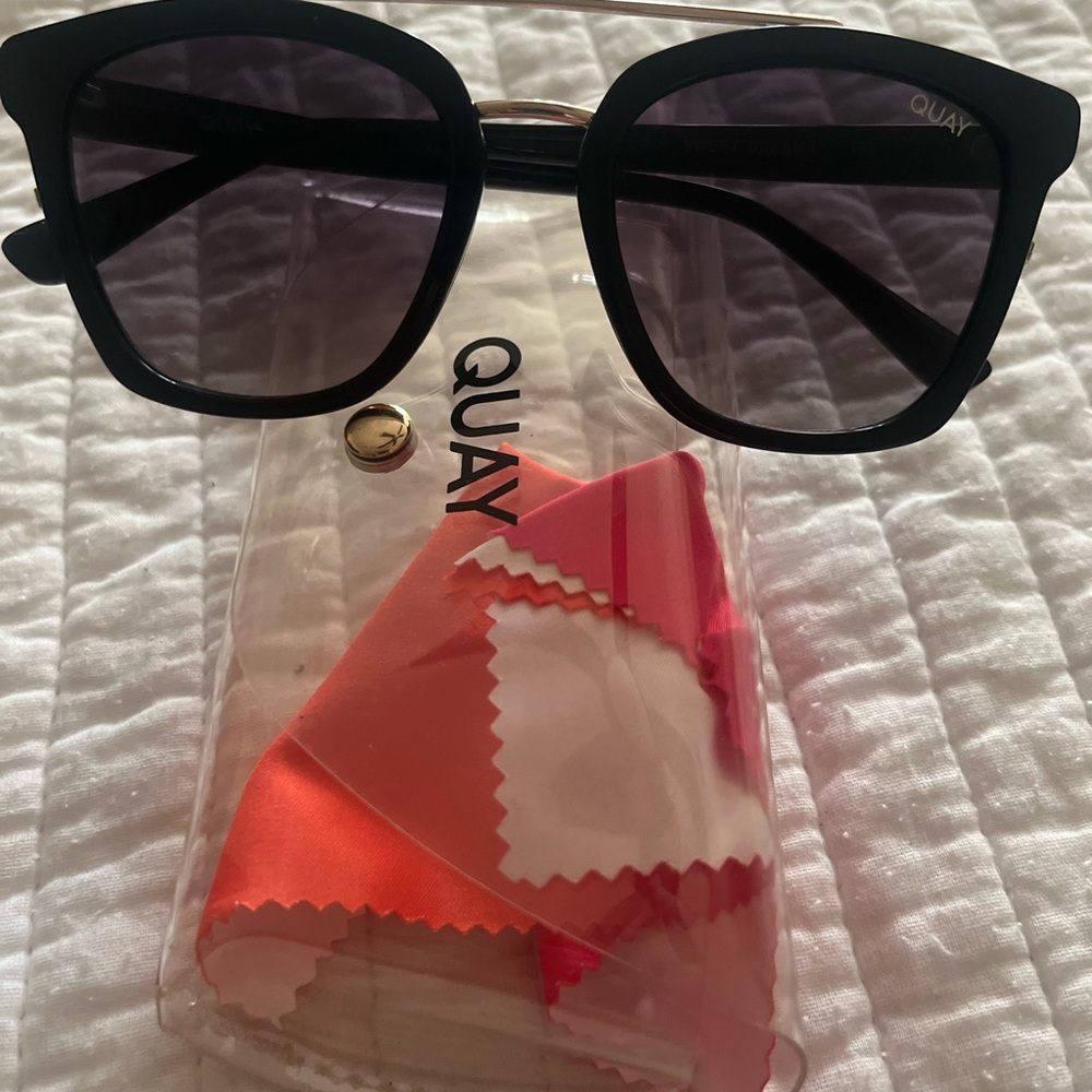 Quay Black Sunglasses